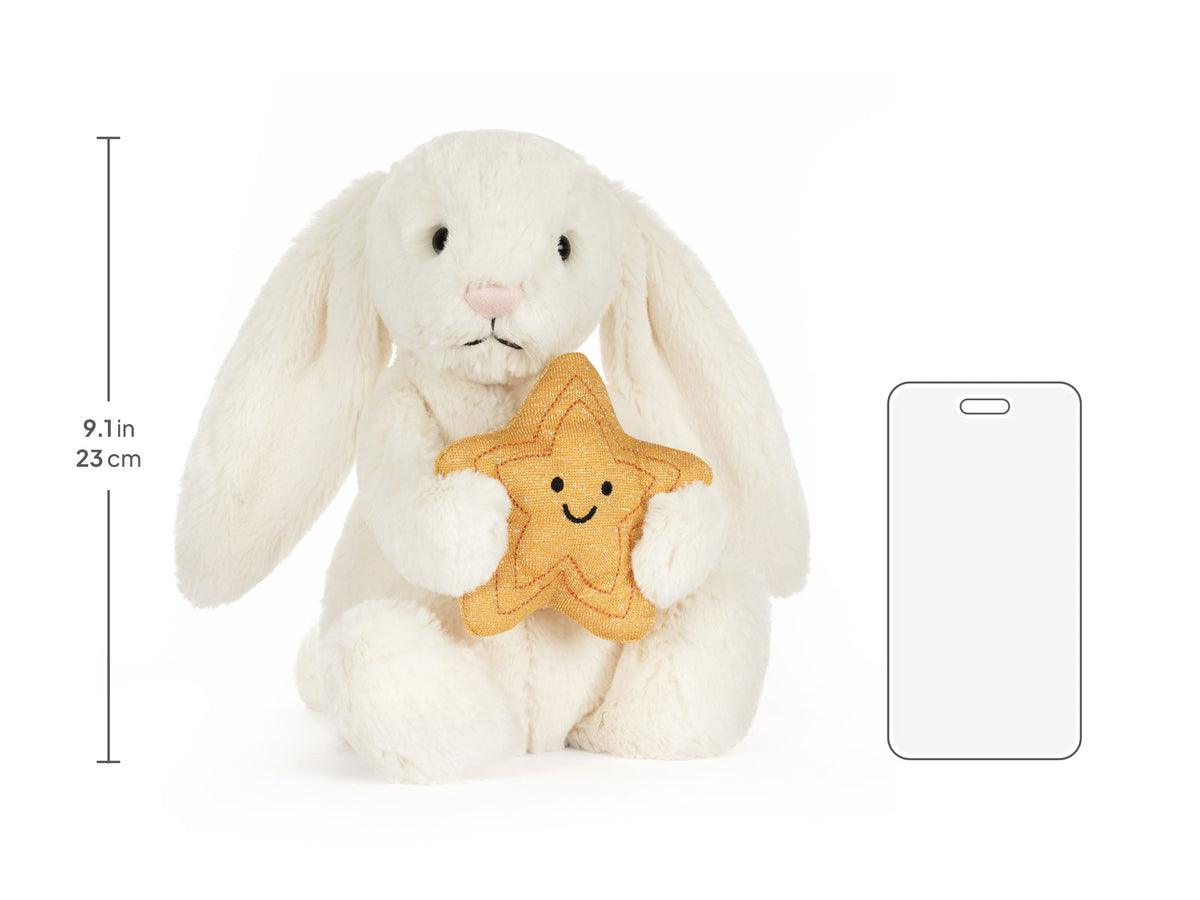 Cream Bunny with Star