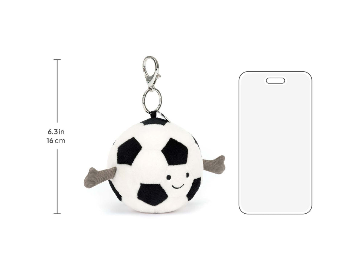 Amuseables Sports Soccer Bag Charm