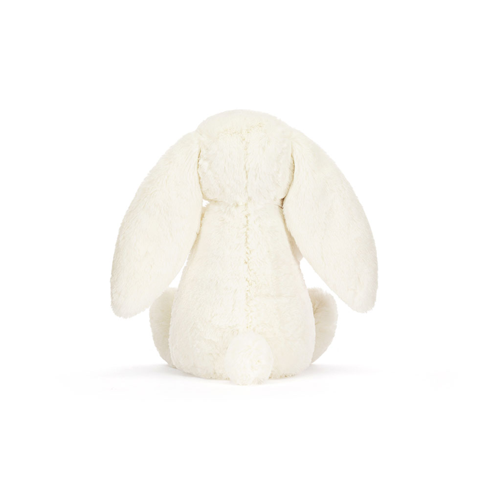 Cream Bunny with Rose