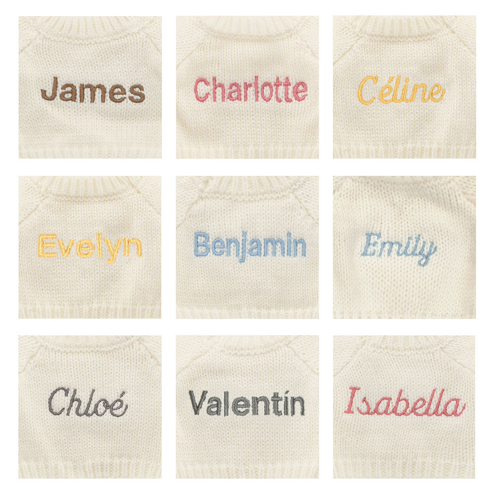 Bashful Luxe Bunny Willow with Personalized Cream Jumper