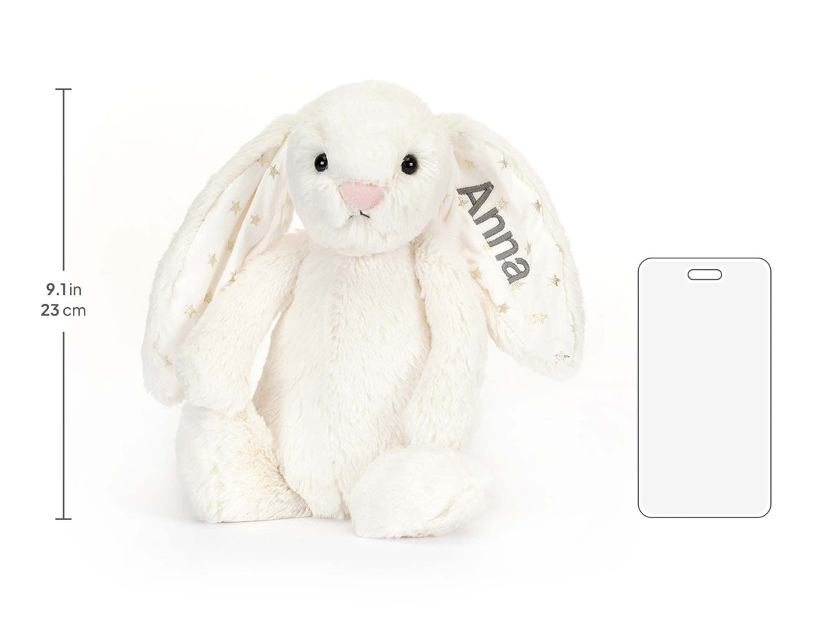 Personalized Bashful Twinkle Bunny Medium