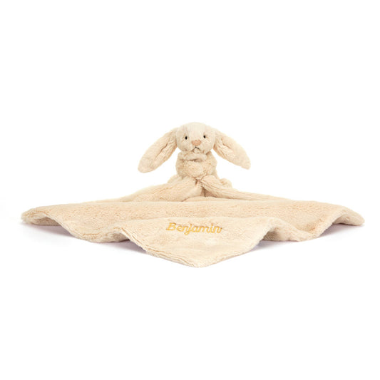 Personalized Bashful Luxe Bunny Willow Soother