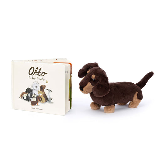 Otto the Loyal Long Dog Book & Otto Sausage Dog Medium