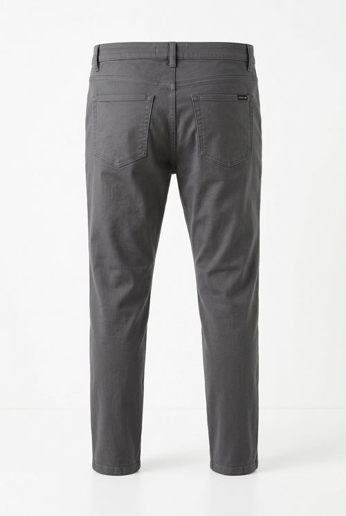 Men's Slim Fit Casual Pants - Back View